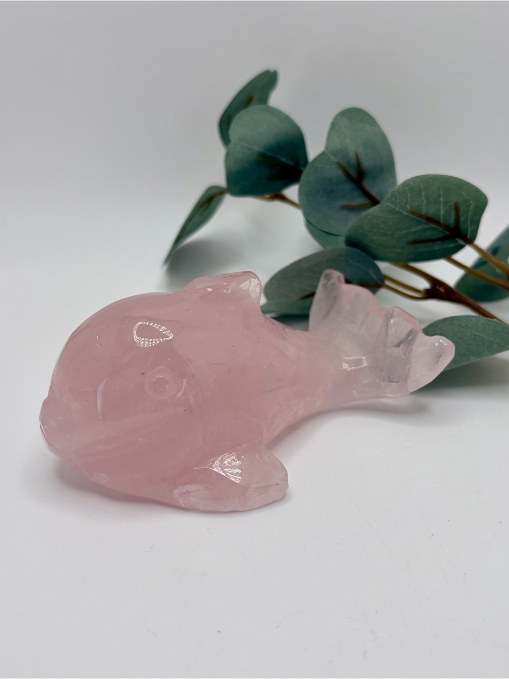 Rose Quartz Whale